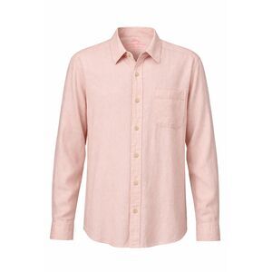 Tommy Bahama Relax Linen Button Up Shirt Mens Large Pink Long Sleeve Casual